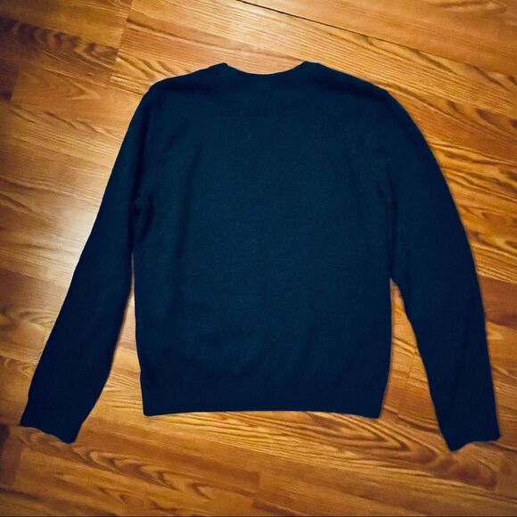 abercrombie kids Boys Navy Blue Pullover Sweater Crew Neck Size Medium Soft - Picture 7 of 10